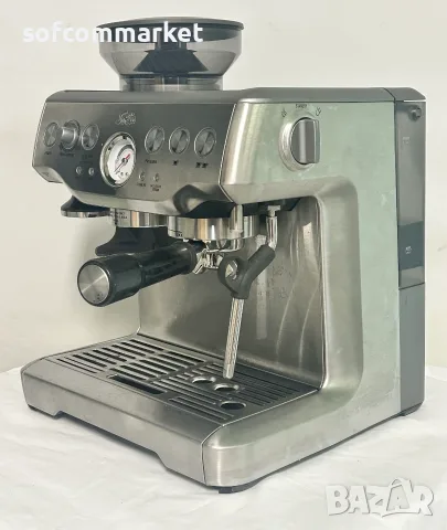  Еспресо машина Solis (Breville) BES870 с вградена мелачка + 3 мес. гаранция, снимка 4 - Кафемашини - 55900472
