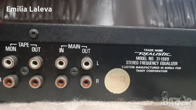Еквалайзер REALISTIC, снимка 5 - Еквалайзери - 48652187