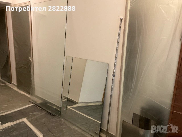 Параван за баня, огледало и мивка, снимка 2 - Мивки - 54121750