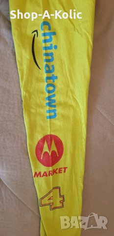 CHINATOWN MARKET NASCAR Long Sleeve Neon Crewneck Sweatshirt , снимка 3 - Блузи - 35178112