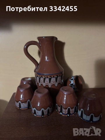 Каничка и чаши за ракия