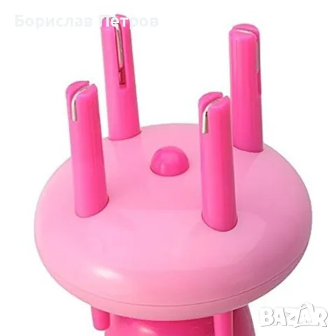 Автоматичен уред за плитки - V i p r o o Braid X-press Electric / Материал: ABS, снимка 8 - Маши за коса - 55754744