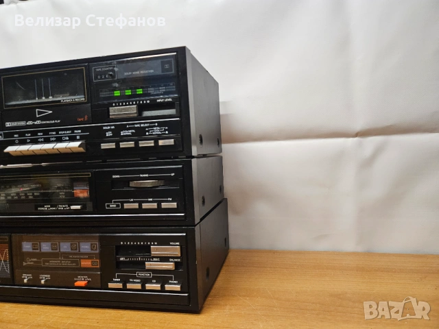 Продавам ретро Hi-Fi сет от 3 компонента SANYO, снимка 4 - Аудиосистеми - 54115582
