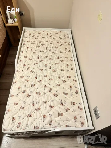 Детско легло Монтесиори 140x70 см. бяло