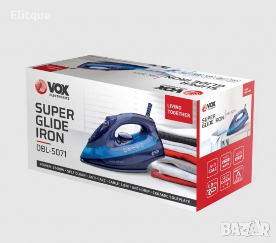 Парна ютия - 2600W мощност, керамична плоча и висока ефективност, снимка 5 - Други - 52842617