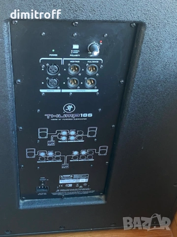 Mackie Thump 18S - 1200W 18'' Powered Subwoofer, снимка 6 - Тонколони - 53151854