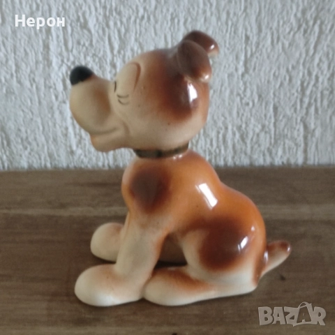 Порцеланово куче /фигурка/солница, снимка 11 - Статуетки - 52499811