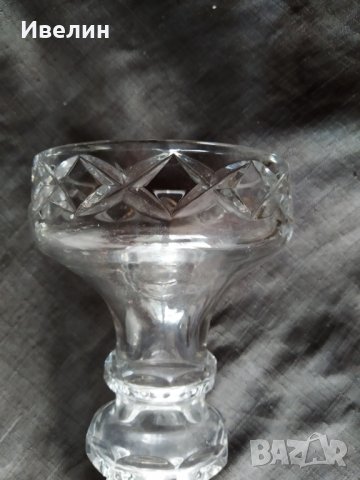 две чаши,бокали от кристал, снимка 4 - Антикварни и старинни предмети - 29579369