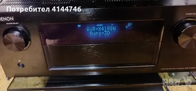 Като НОВ Denon X4100W Dolby Atmos/Auro 3D Receiver/Ресивър
