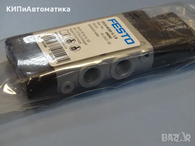 пневматичен разпределител Festo CPE14-M1BH-5L-1/8 Solenoid Valve 24VDC, снимка 3 - Резервни части за машини - 47672485