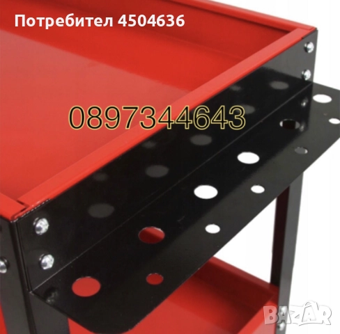 Количка за инструменти на 3 нива, снимка 4 - Други инструменти - 51531300