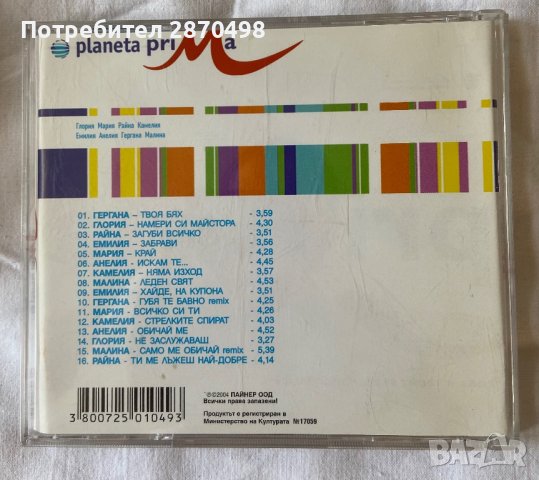 Планета прима 2004 , снимка 3 - CD дискове - 37375534