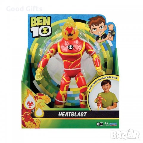 BEN 10 Фигурка DELUXE Four Arms, Diamondhead, Heatblast, снимка 2 - Фигурки - 39949963