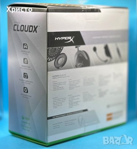 НОВО!!! Гейминг слушалки HyperX CloudX, Xbox , снимка 3 - Слушалки за компютър - 42893762