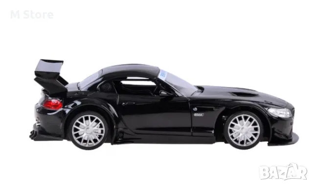 Спортен автомобил BMW Z4 GT3, С дистанционно управление, 1:18, снимка 5 - Коли, камиони, мотори, писти - 48242132