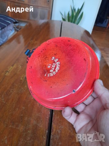 Стар емайлиран омлетен тиган,тиганче #8, снимка 4 - Други ценни предмети - 39433676