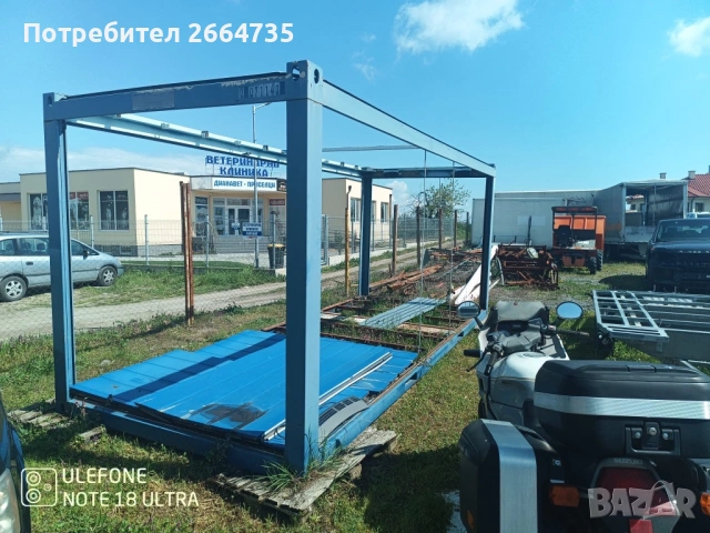 Контейнери рамки, снимка 3 - Друго търговско оборудване - 54297381