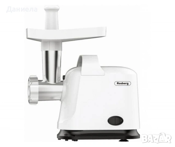 Месомелачка, 800W, приставка за домати, ниско ниво на шум, бял, снимка 3 - Месомелачки - 54055309