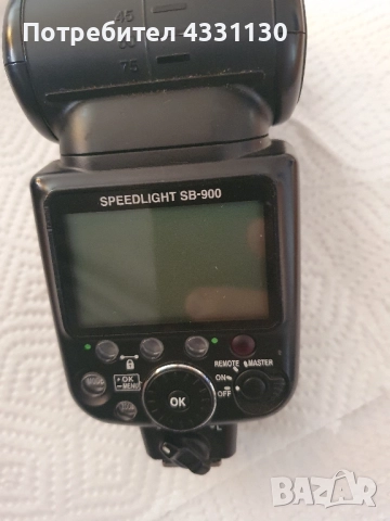Светкавица Никон Nikon SB-900, снимка 3 - Светкавици, студийно осветление - 51873484