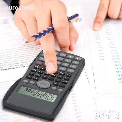 Helect H1002 2-редов инженерен научен калкулатор Размери на продукта: 15,9 x 8,2 x 2,1 см; 180 г , снимка 5 - Ученически пособия, канцеларски материали - 51379958