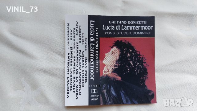 Gaetano Donizetti  – Lucia Di Lammermoor, снимка 3 - Аудио касети - 42550824