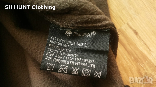 PINEWOOD POLAR Fleece Jacket размер L / XL за лов поларена горница - 1677, снимка 11 - Екипировка - 52829160