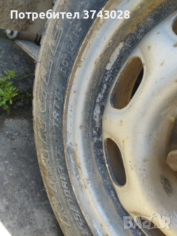 Продавам гуми с джанти 155/70R13, снимка 6 - Гуми и джанти - 54305907