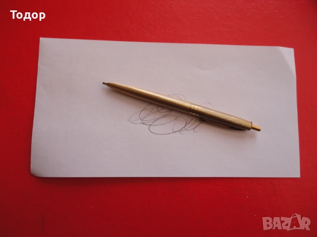 Позлатен химикал химикалка Wings USA, снимка 7 - Ученически пособия, канцеларски материали - 52647831