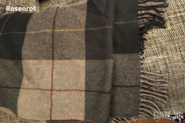 100 % кашмир елегантен марков шал, снимка 3 - Шалове - 30330638