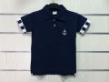 Нова детска блуза тип lacoste и щампа котва с яка, 5-6 години, снимка 2