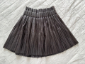 Плисирана кожена пола, снимка 1