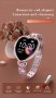 Стилен Дамски Смарт часовник Сърце T52S Пулс, Кръвно налягане, снимка 2