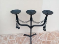 старинни ръчно изработени свещници свещник, снимка 4