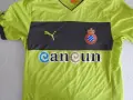 Тениска Espanyol — Гостуващ PUMA — Мъже размер S Зелено (сезон 2012), снимка 3