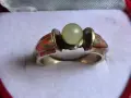 Сребърен пръстен с перла, снимка 1
