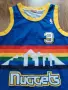 MITCHELL AND NESS DENVER NUGGETS ALLEN iverson 2006-07 - мъжки колекционерски потник КАТО НОВ С, снимка 1