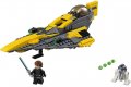 НОВО Lego Star Wars - Anakin's Jedi Starfighter (75214), снимка 4