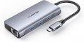 LENTION USB C хъб с 4K HDMI, Gigabit Ethernet, 3хUSB 3.0, Type C PD, снимка 2