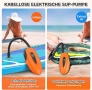 Акумулаторна двускоростна електрическа помпа за SUP Mucek, 12000mAh, 20 PSI, снимка 3