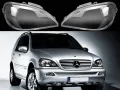 Стъкла (капаци) за фарове за Mercedes ML W163 Facelift, снимка 1