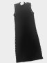 Черна рокля плетиво, размер М, снимка 3