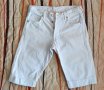 Дънкови, бели, къси панталони H&M, снимка 1 - Къси панталони - 30636960