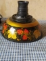 СССР настолна лампа Хохлома, снимка 2