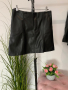 Кожена пола в размер S на Zara, снимка 1 - Поли - 44514662