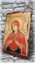 Репродукция на Чудотворната икона на Света Богородица Седмострелна 30/20 см, снимка 2