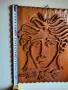 Красиво Дървено Пано Дърворезба, снимка 8