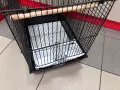 Клетка за Птици – с Раздвижен Покрив – 42см/30см/57см – Черен цвят, снимка 4