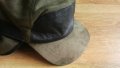 COW LEATHER WATERPROOF HAT - водонепромокаема шапка с козирка и ушанки естествена кожа - 572, снимка 2