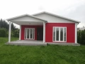 Сглобяема къща 40 м² - 8 800 € (220 €/м²). Метална конструкция и фиброцимент, снимка 2