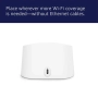 Удължител на Wi-Fi сигнал от Amazon eero 6 mesh | Разширява съществуващата eero мрежа, снимка 3